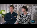 Outlander Interviews Tobias Menzies Caitriona Balfe Talk with Kristin from E PARTS 1 2