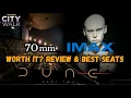 Dune 2 HUGE IMAX 70mm Universal Citywalk AMC Review Seating Views