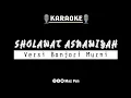 Sholawat Asnawiyah | Sukarol Munsyid | Karaoke Banjari Cover With Lyric