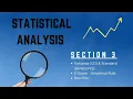 Statistical Analysis - Section 3