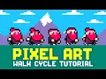 Easy Pixel Art Walk Cycle Tutorial
