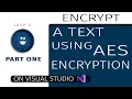 ENCRYPT and DECRYPT a STRING in C - PART ONE