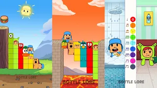 The Best Bottle Lore Shorts Part 3 (Animation Compilation) / Pocoyo Numberblocks Sprunki OC