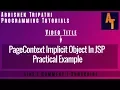 pageContext In JSP Part-14 Implicit Object pageContext JSP Tutorial