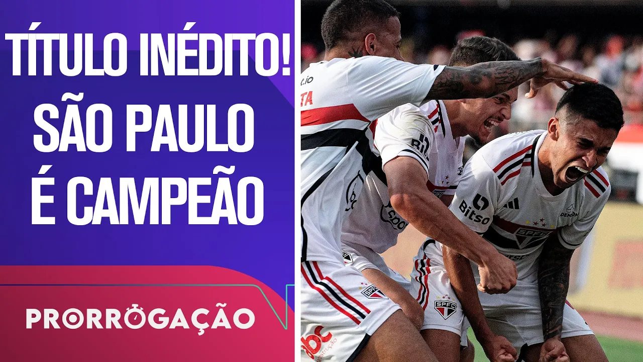 SÃO PAULO CONQUISTA A COPA DO BRASIL PELA 1ª VEZ E SE TORNA "CAMPEÃO DE TUDO" | PRORROGAÇÃO