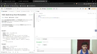 Solve LeetCode Build Array from Permutation
