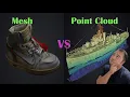 3D Point Cloud vs Mesh - Which is Better