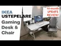 Ikea UTESPELARE Gaming Desk 10-month Update Review Canon EOSM Crop Mood