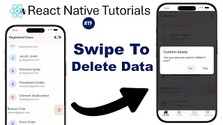 React Native how to implement swipe to delete feature in React Native