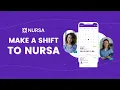 Make a Shift to Nursa - Nursa App for Clinicians