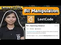 Lec 6 11 Hamming Distance Leetcode Bit Manipulation Bitmasking Easy Explanation