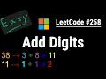 Add Digits with O 1 runtime - LeetCode