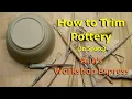 How to Trim Pottery - Easy and Fun Way to Learn Trimming Techniques