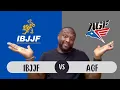 IBJJF VS American Grappling Federation BJJ Tournament Comparison - Rules Weight Class Match Length
