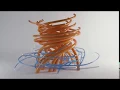Animation Nodes - tracing particles into splines Omar Ahmad solution