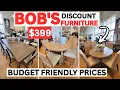 BEST BOB S FURNITURE NEW FINDS Dining Room Tables Chairs Prices FULL TOUR