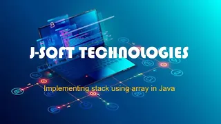 IMPLEMENTING STACK PUSH AND POP IN JAVA