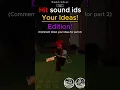 Download Lagu Hit sound ids Your Ideas edition || Forsaken #roblox #forsaken #forsakenroblox