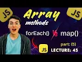JavaScript forEach vs map Explained Complete Beginner Guide