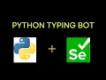 Auto-Type Bot for Type Monkey with Python Selenium A Fun Automation Project