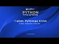 1-dars Kirish Python dasturlash tili