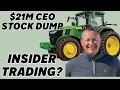 John Deere CEO Dumps 21 Million in Stock While Freezing Wages and Moving Jobs to Mexico