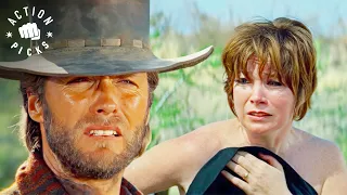 Clint Eastwood Saves A Nun From Bandits Two Mules For Sister Sara 