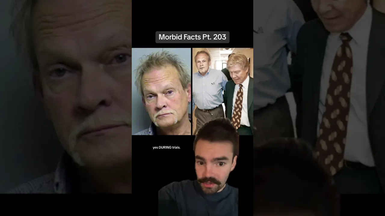 An Oklahoma judge was caught doing WHAT under his robe?! #morbidfacts #shorts