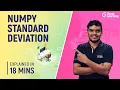 NumPy Standard Deviation NumPy Statistical Functions Great Learning