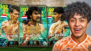 تفتيح بكج أعظم ثلاثي في تاريخ هولندا.🇳🇱 ريكارد 109 وعودة خوليت وفان باستن🔥