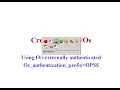 CREATE USER in oracle part of oca track