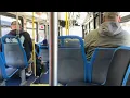 CTA On Board Riding 2008 New flyer D40LF Bus 1798 on Route 50 Damen from to Schiller