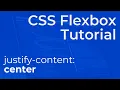 CSS Flexbox justify-content center Explained - Beginner Tutorial