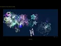 500K Particles Fireworks simulation JavaScript webGL