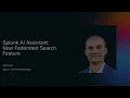 NEW Federated Search Feature in Splunk AI Assistant