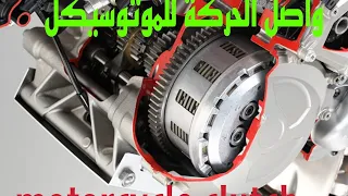 كيفية عمل واصل الحركة للدراجة النارية Motorcycle Clutch How It Works 
