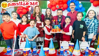 أول عيد ميلاد للأولاد بعد غياب 5 سنوات عنهم ريتشو و ننوش 