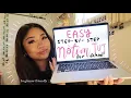 aesthetic notion tutorial for school 2025 easy step-by-step for beginners