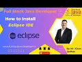 How to Install Eclipse Hello World in Java Learn with Mr Kiran Jadhav