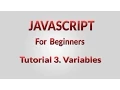 javascript tutorial for beginner-3-Variables