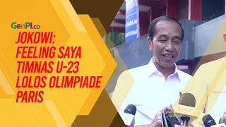 Jokowi Apresiasi Perjuangan Garuda Muda: Feeling Saya Timnas U-23 Lolos Olimpiade