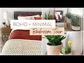 BOHO MINIMAL BEDROOM TOUR DESENIO ART PRINTS TheHeartsandCake90