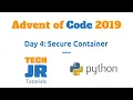 Day 4 Python - Advent of Code 2019
