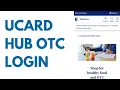 Ucard Hub OTC Login Sign in Ordering Catalog