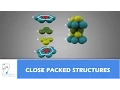 CLOSE PACKED STRUCTURES