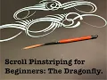 Pinstriping for beginners scrolling with the dragonfly and black widow