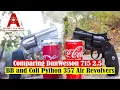 Colt Python vs Dan Wesson 2 5 Inch 715 - Airgun Showdown