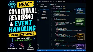 Lecture 3 Coding Demo for React Conditional Rendering and Event Handling