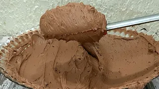 NUNCA MAIS ERRE SUA MOUSSE DE CHOCOLATE|PARA RECHEIOS|SEM GELATINA|CAROL&JANDER