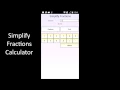 Simplify Fractions Calculator